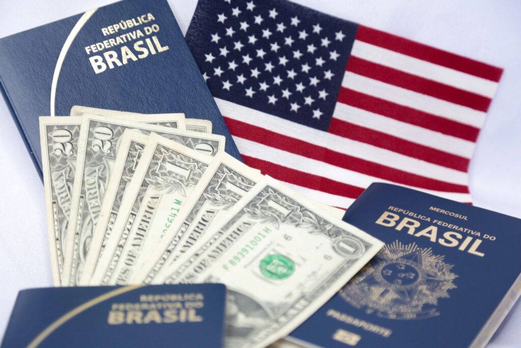 Taxas Vistos de imigrante e estudante